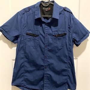 G by Guess Men’s blue button up